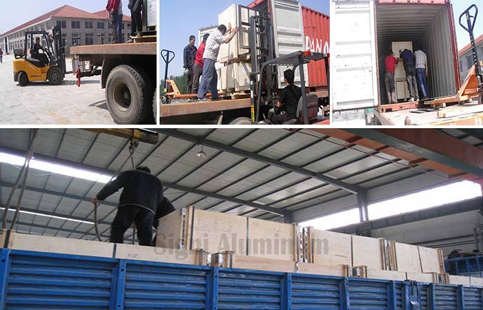 Signi aluminum shipment