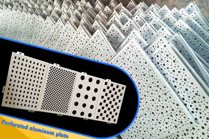 Perforated aluminum sheet